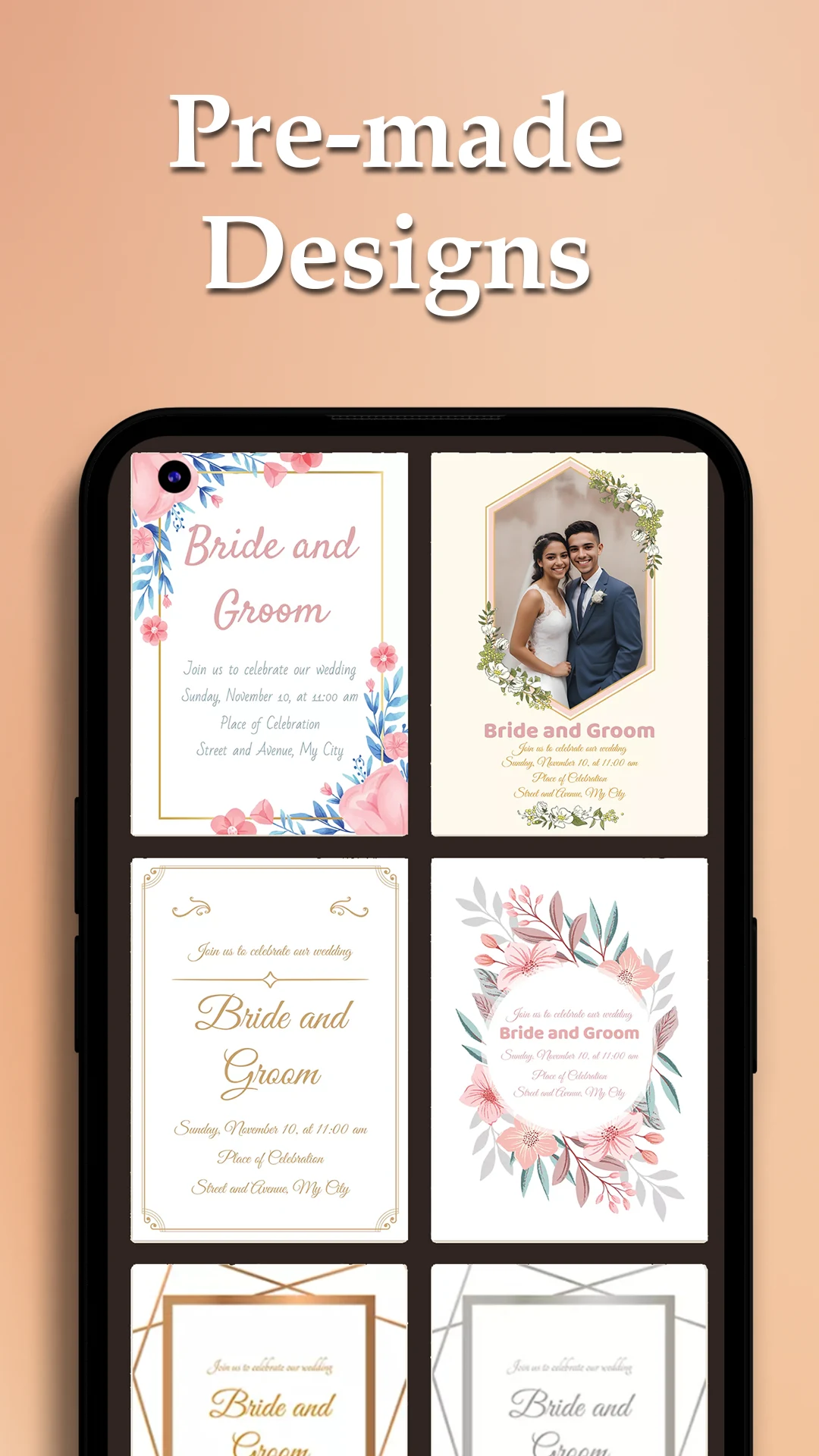 Wedding Invitation Card Maker screenshot